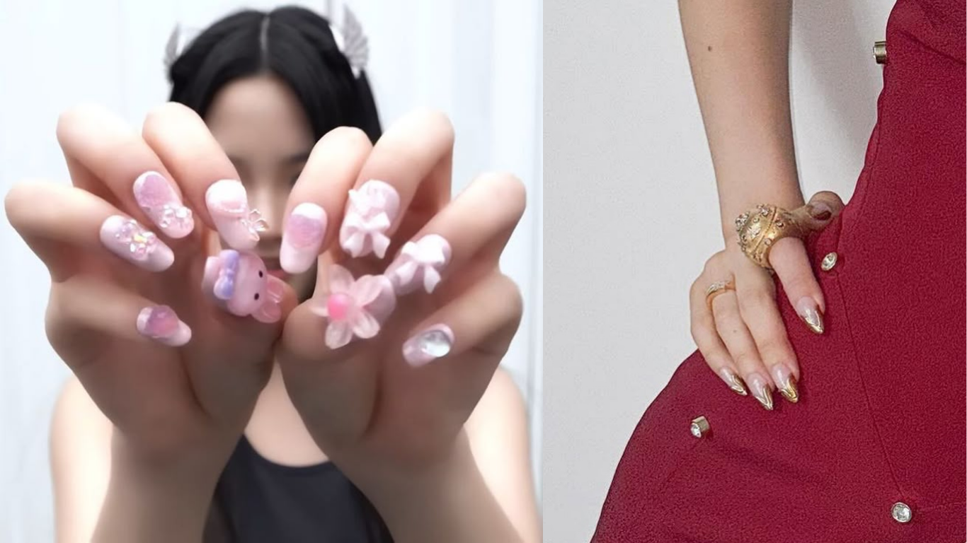 8 K-pop Inspired Nail Designs to Copy From Your Favorite Idols