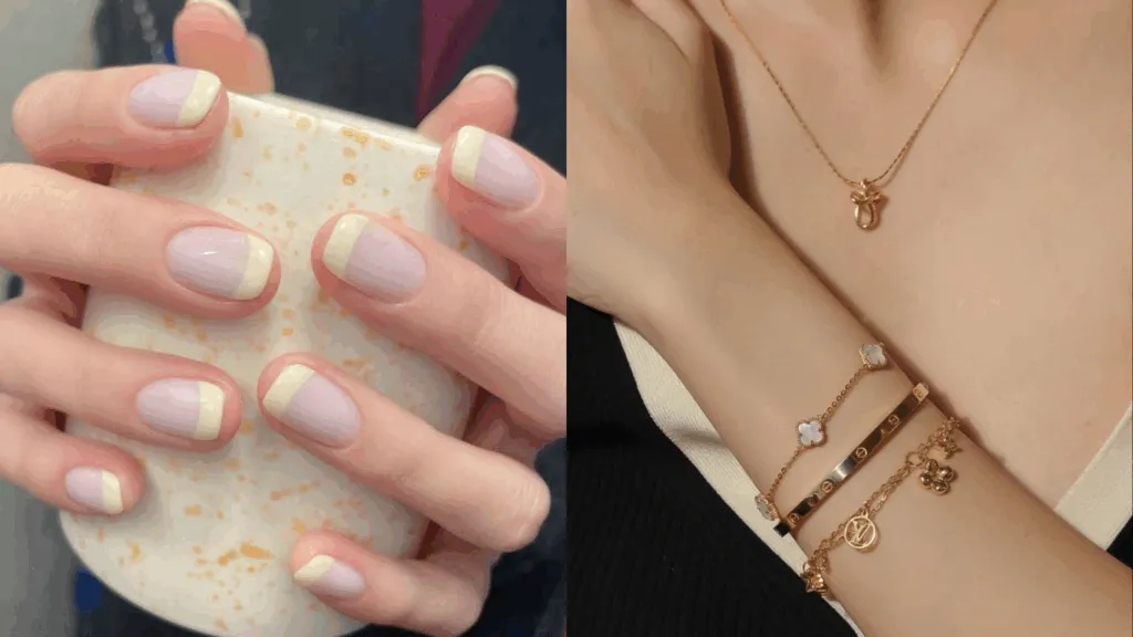 Mẫu móng phong cách casual