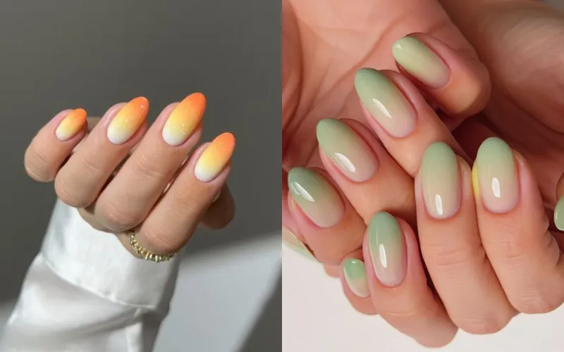 Móng tay ombre