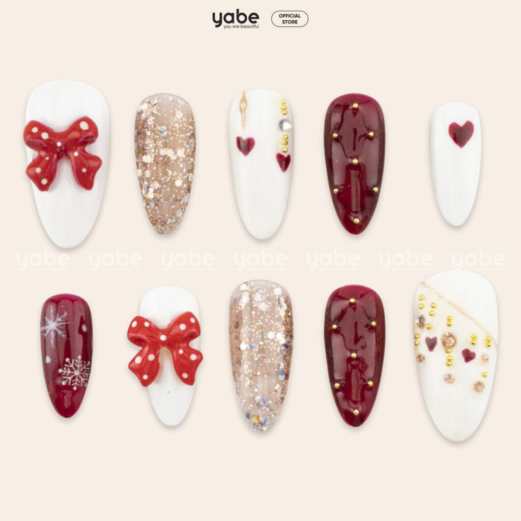 Adorable Christmas Press-On Nails Ideas Adorable Christmas Press-On Nails Ideas