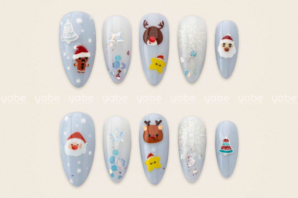 Adorable Christmas Press-On Nails Ideas Adorable Christmas Press-On Nails Ideas