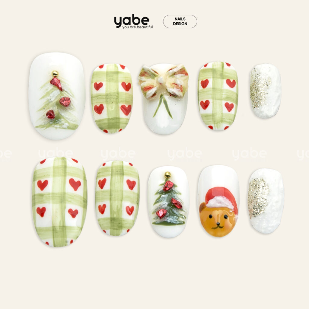Adorable Christmas Press-On Nails Ideas Adorable Christmas Press-On Nails Ideas