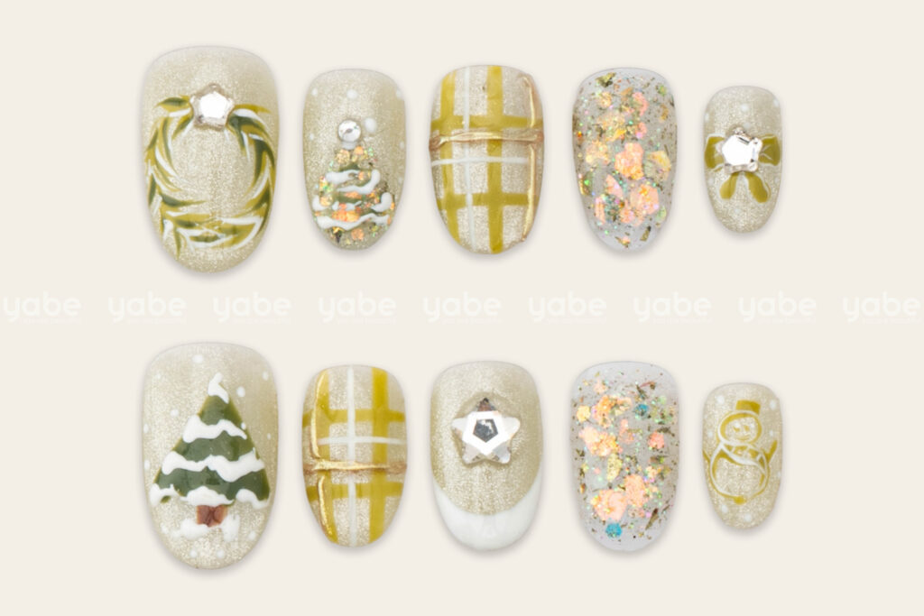 Adorable Christmas Press-On Nails Ideas Adorable Christmas Press-On Nails Ideas