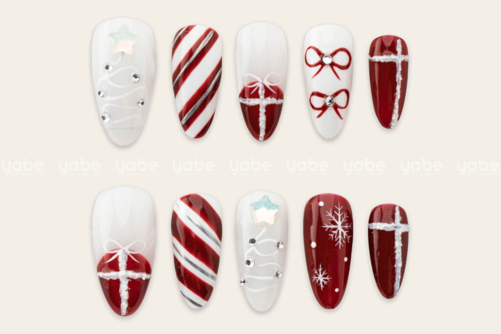 Adorable Christmas Press-On Nails Ideas Adorable Christmas Press-On Nails Ideas
