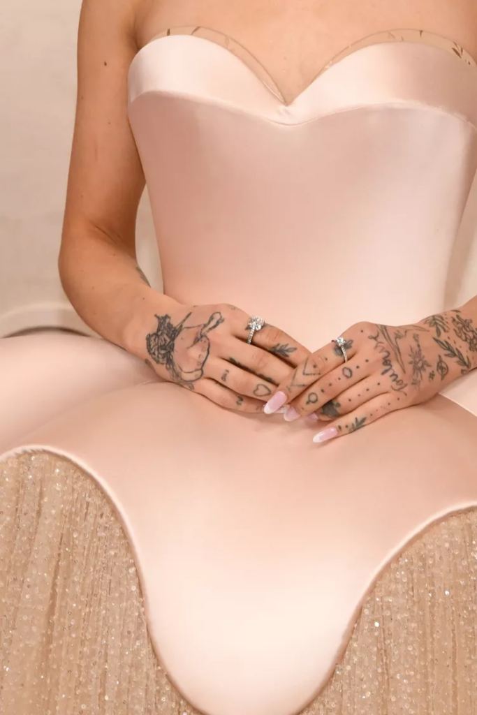 Ariana Grande Nail Art 2026 Oscars
