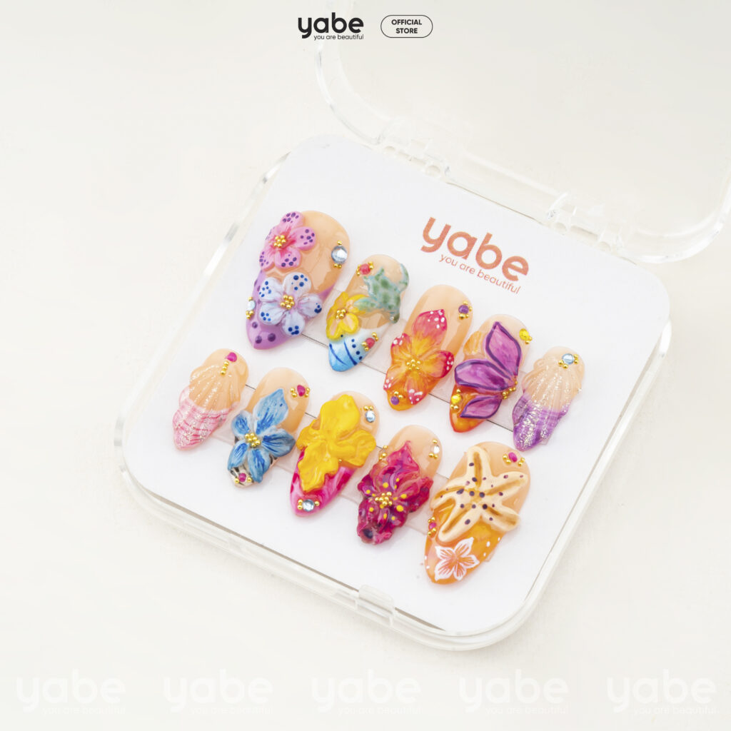 1432(1) Orange and yellow ombre Nail Designs for sunset Summer Vibes
