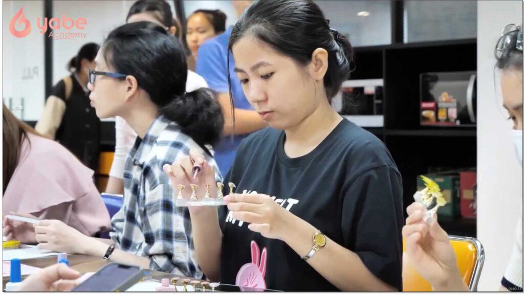 Press on Nails Creation activities