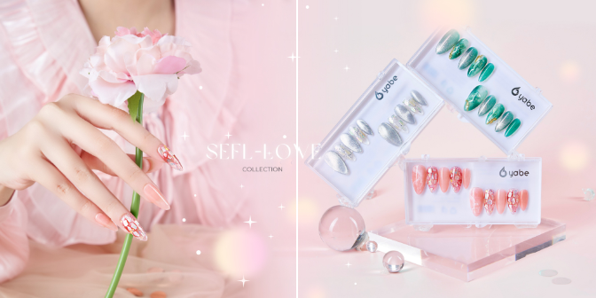 YABE Vietnam handcrafted press-on nail set