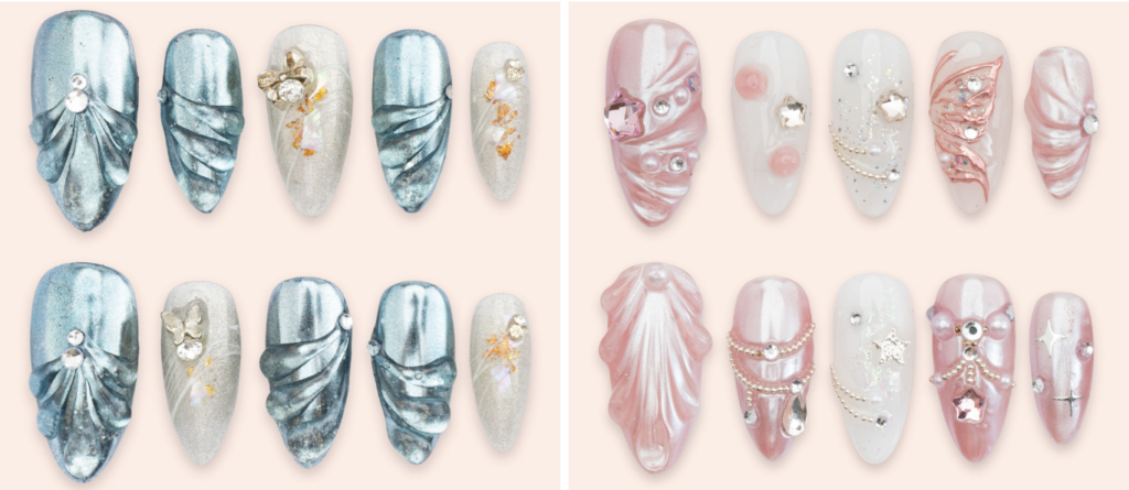 Premium handmade press on nails by YABE Nail