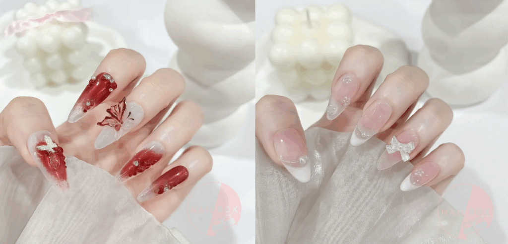 Press-on nails at Nailbox.vn