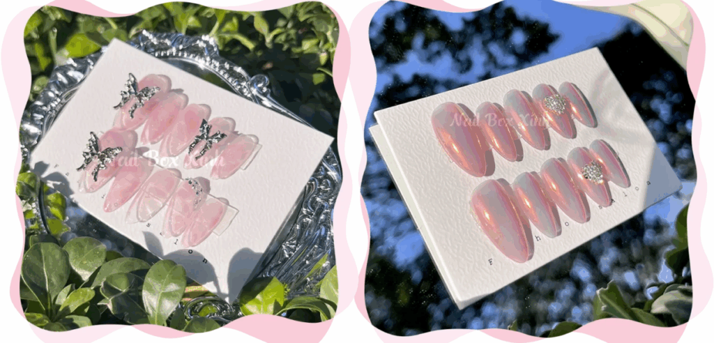 Press-on nails at Nail Box Xinh