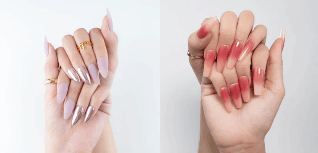 Press-on nails at CocoNala