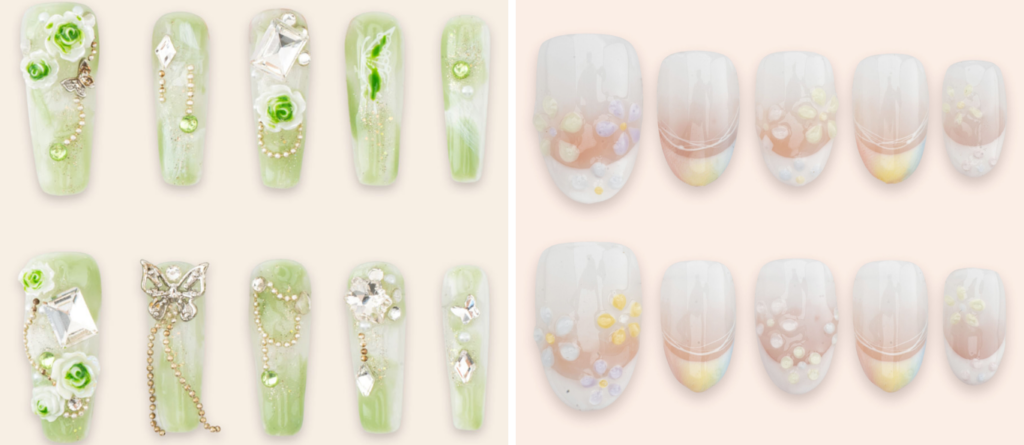 Elegant, simple zodiac nail designs suited for Taurus