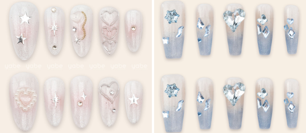 Cool-toned zodiac nail designs ideal for Cancer