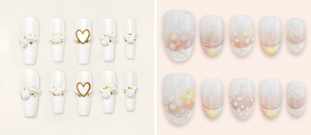 Neutral, neat zodiac nail designs for Virgo