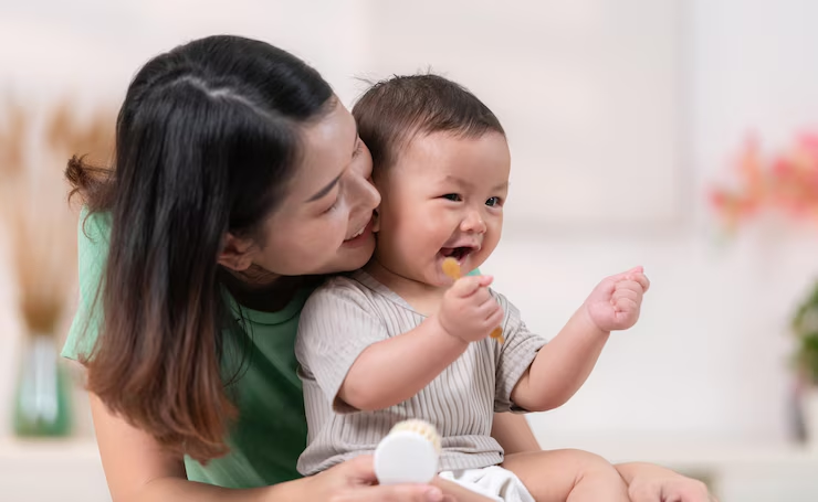 What to keep in mind when wearing press on nails while caring for a baby