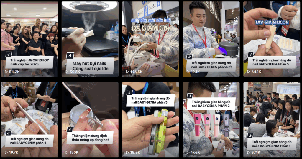 Real-world nail content by Angelica Giang Hoàn