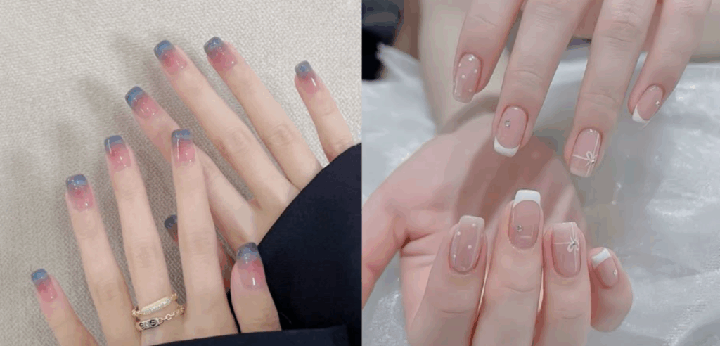 Press on nails sizing guide for squoval nails: prioritize accurate width and centered placement