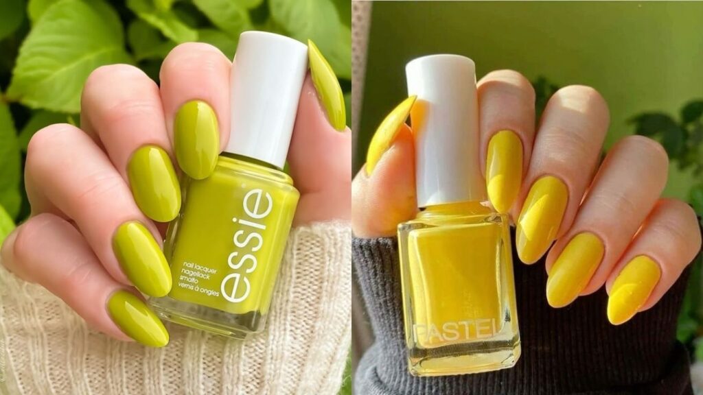 Lime yellow and bright green may not flatter fair skin