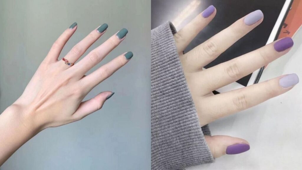Matte nail polish ideas for a bold, modern look