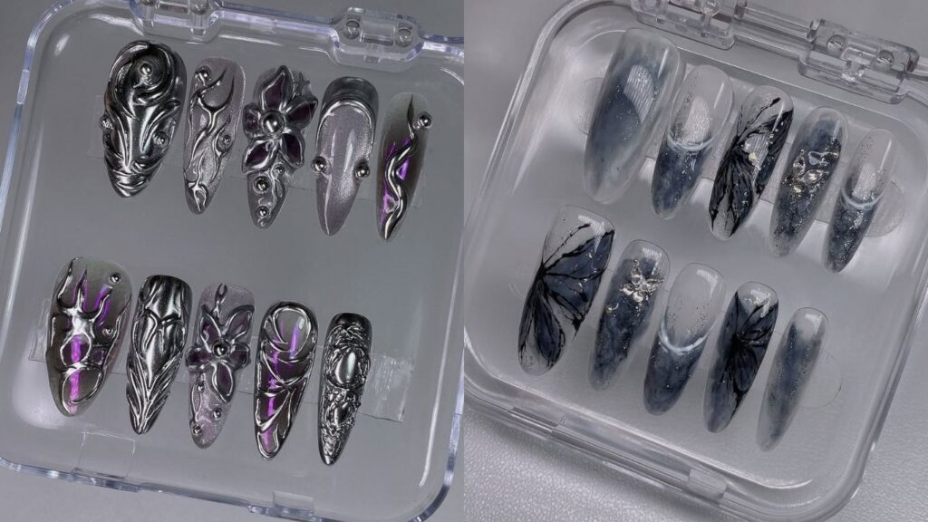 Best long press on nails at Yun.nailbox