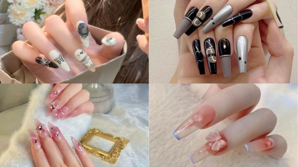 Best long press on nails at Nanty Beauty