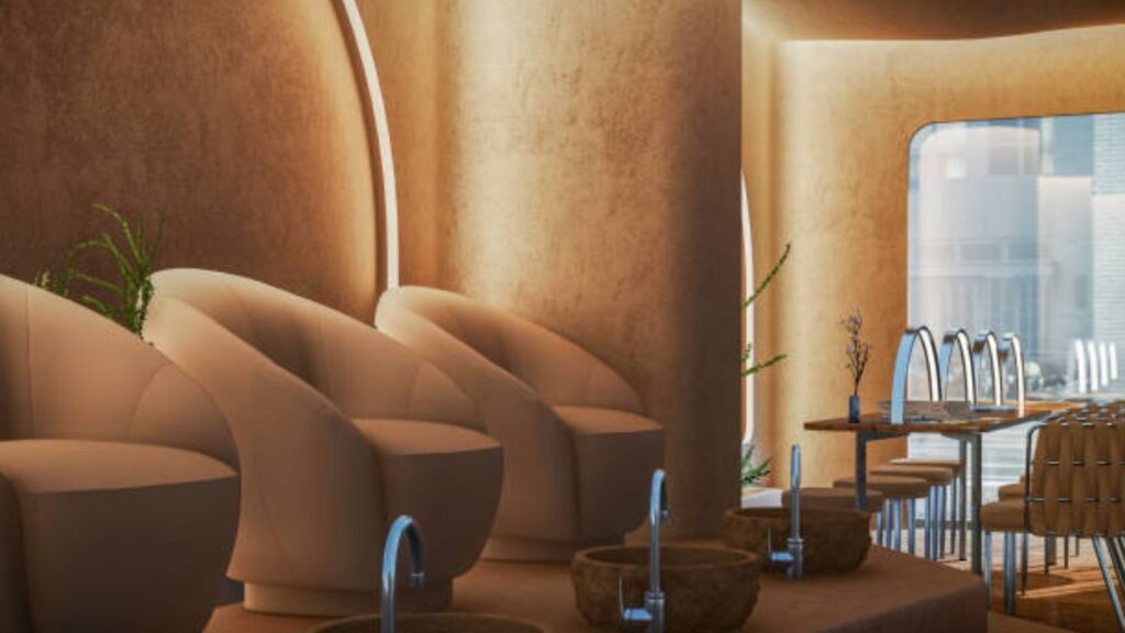 Clean reputable nail salon for gel manicures