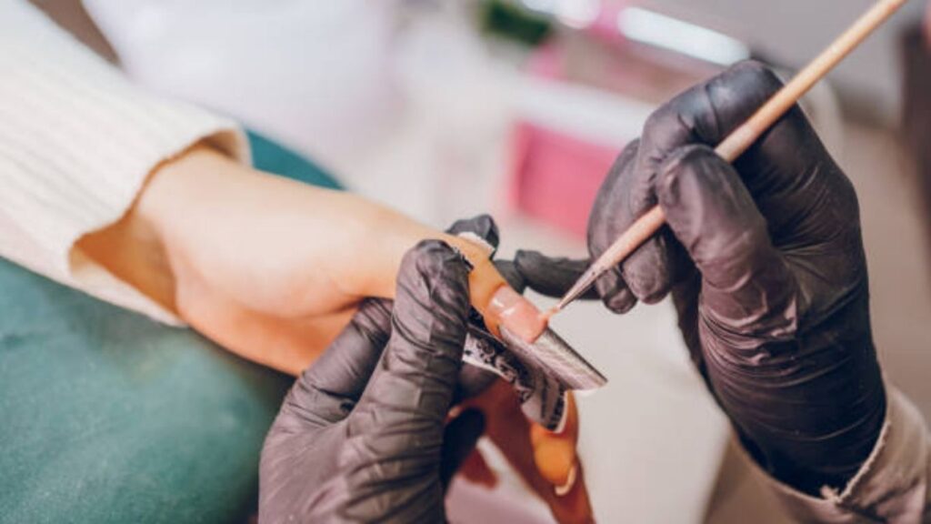 Nail art brushes