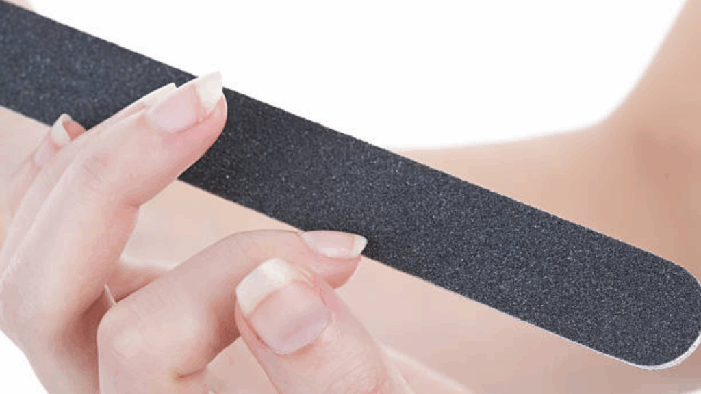Emery board nail file