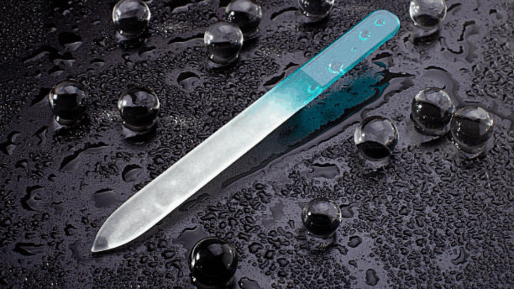 Glass nail file