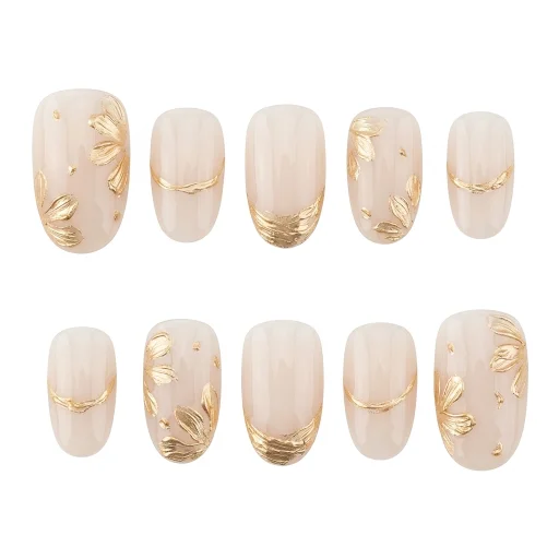Press-on Nails Wholesale $11.90 Amber Leaf by Yabe Vietnam