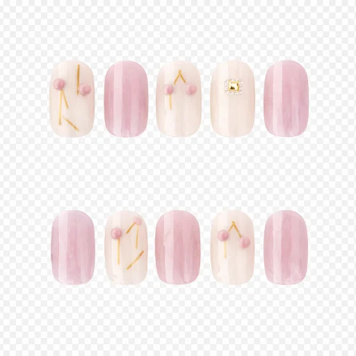 Press-on Nails Wholesale $6.90 Blush Reverie by Yabe Vietnam