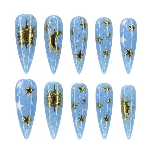 Press-on Nails Wholesale $11.90 Celestial Dreams by Yabe Vietnam