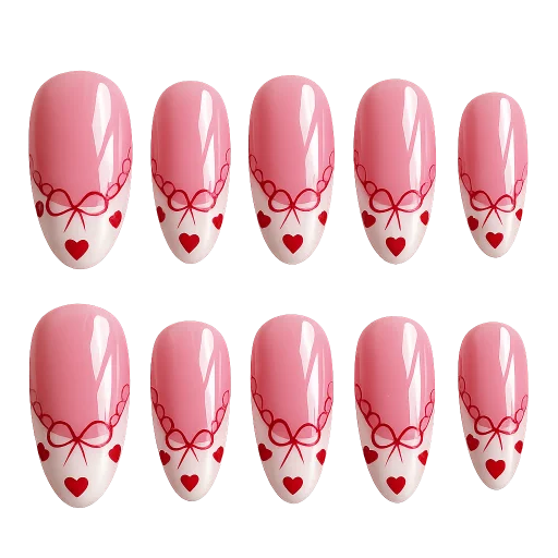 Press-on Nails Wholesale $3.90 Cupid's Charm by Yabe Vietnam