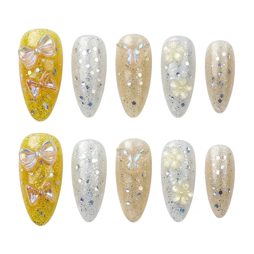 Press-on Nails Wholesale $6.90 Dazzle Charm by Yabe Vietnam