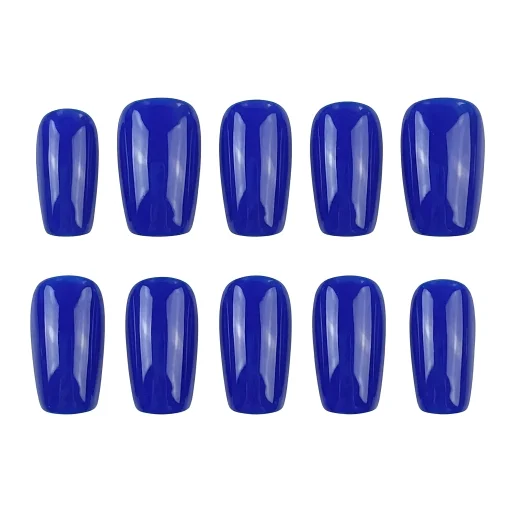 Press-on Nails Wholesale $1.90 Electric Blue by Yabe Vietnam