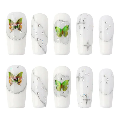 Press-on Nails Wholesale $6.90 Enchanted Wings by Yabe Vietnam