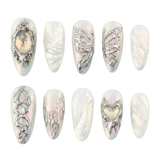 Press-on Nails Wholesale $11.90 Ethereal Elegance by Yabe Vietnam