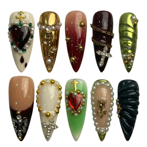 Press-on Nails Wholesale $14.90 Ethereal Punk by Yabe Vietnam