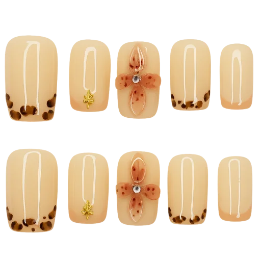 Press-on Nails Wholesale $11.90 Floral Chic by Yabe Vietnam