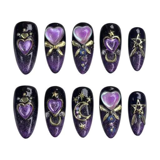 Press-on Nails Wholesale $14.90 Galactic Glam by Yabe Vietnam