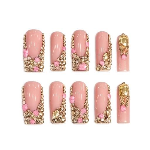 Press-on Nails Wholesale $14.90 Glamour Bliss by Yabe Vietnam
