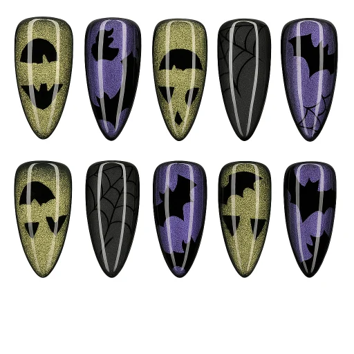 Press-on Nails Wholesale $14.90 Midnight Glam by Yabe Vietnam