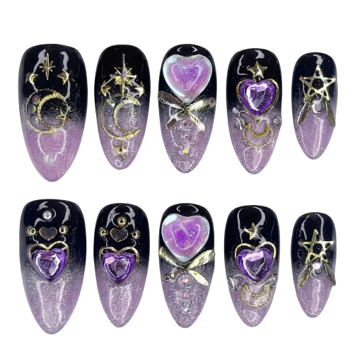 Press-on Nails Wholesale $14.90 Mystic Charm by Yabe Vietnam