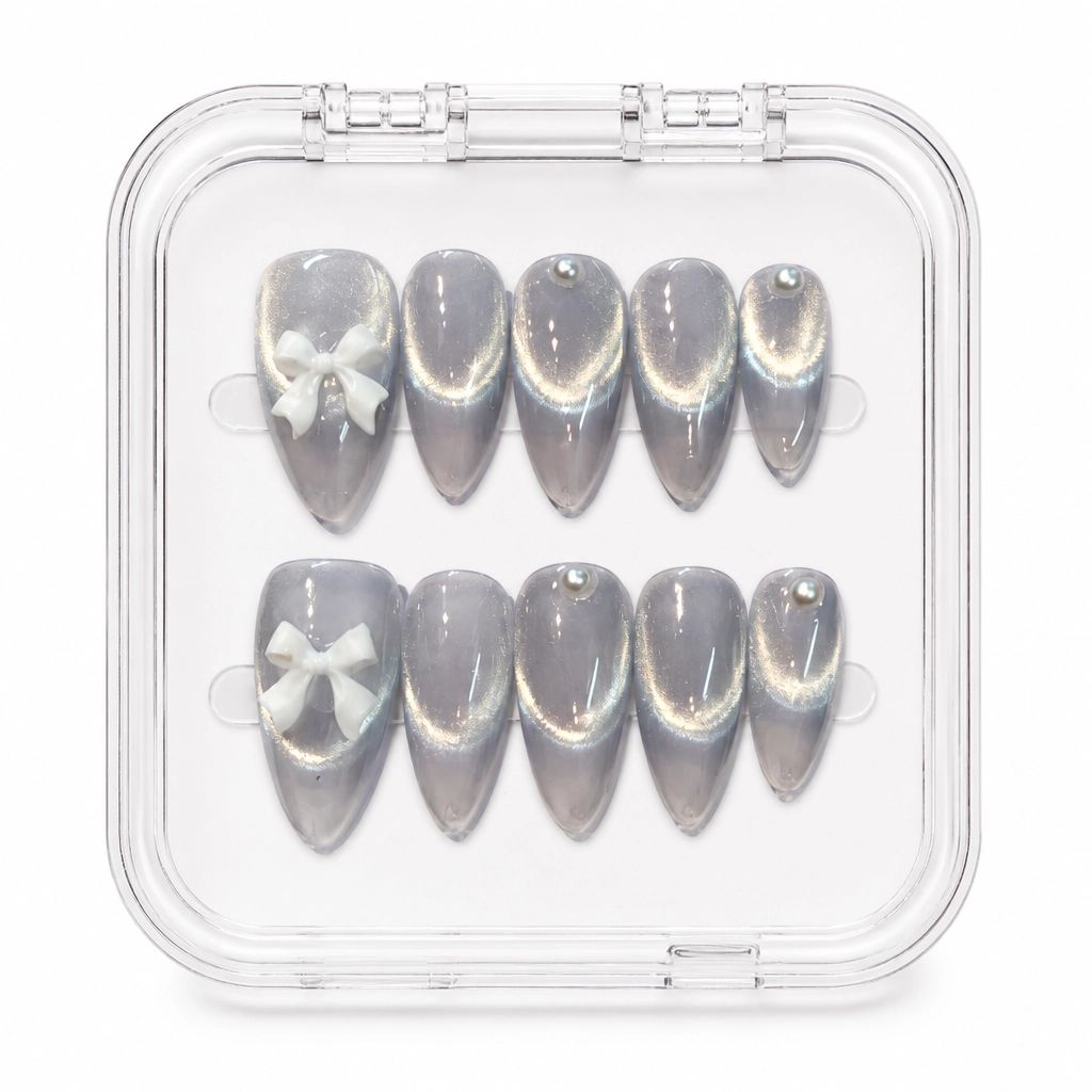 Press-on Nails Wholesale $3.90 Ethereal Sparkle by Yabe Vietnam