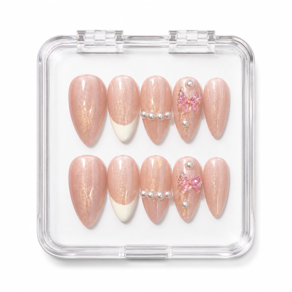 Press-on Nails Wholesale $3.90 Velvet Sparkle by Yabe Vietnam