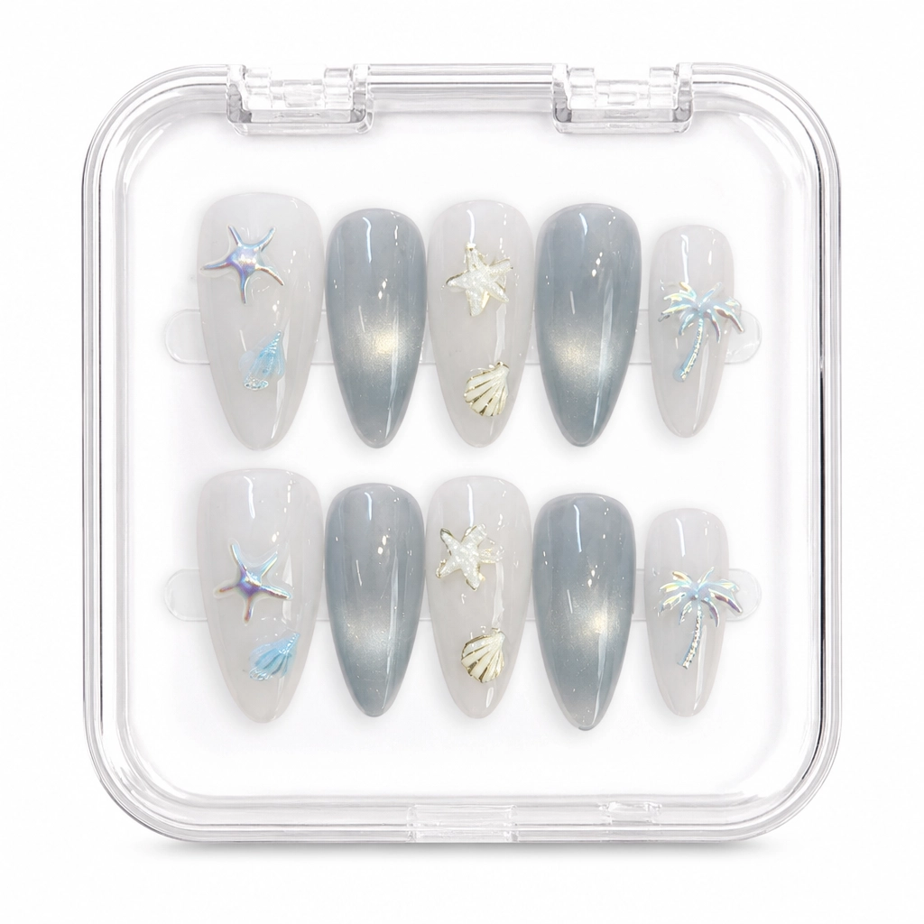 Press-on Nails Wholesale $3.90 Celestial Glamour by Yabe Vietnam