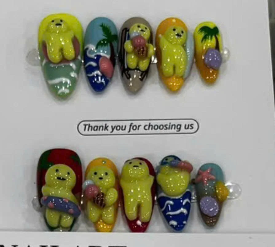 Press-on Nails Wholesale $14.90 Nailbox Yabe Line 3 by Yabe Vietnam