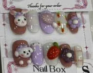 Press-on Nails Wholesale $14.90 Nailbox Yabe Line 3 by Yabe Vietnam