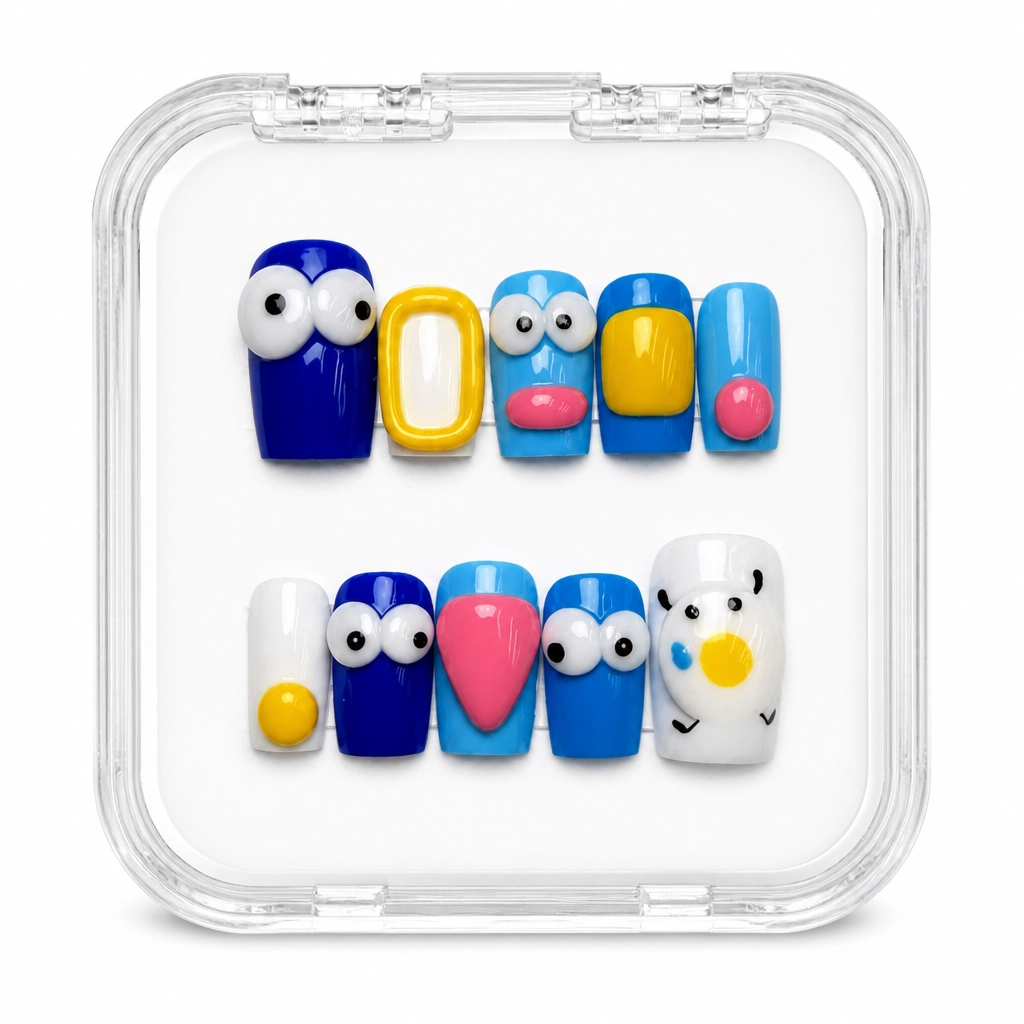 Press-on Nails Wholesale $6.90 Whimsical Gaze by Yabe Vietnam